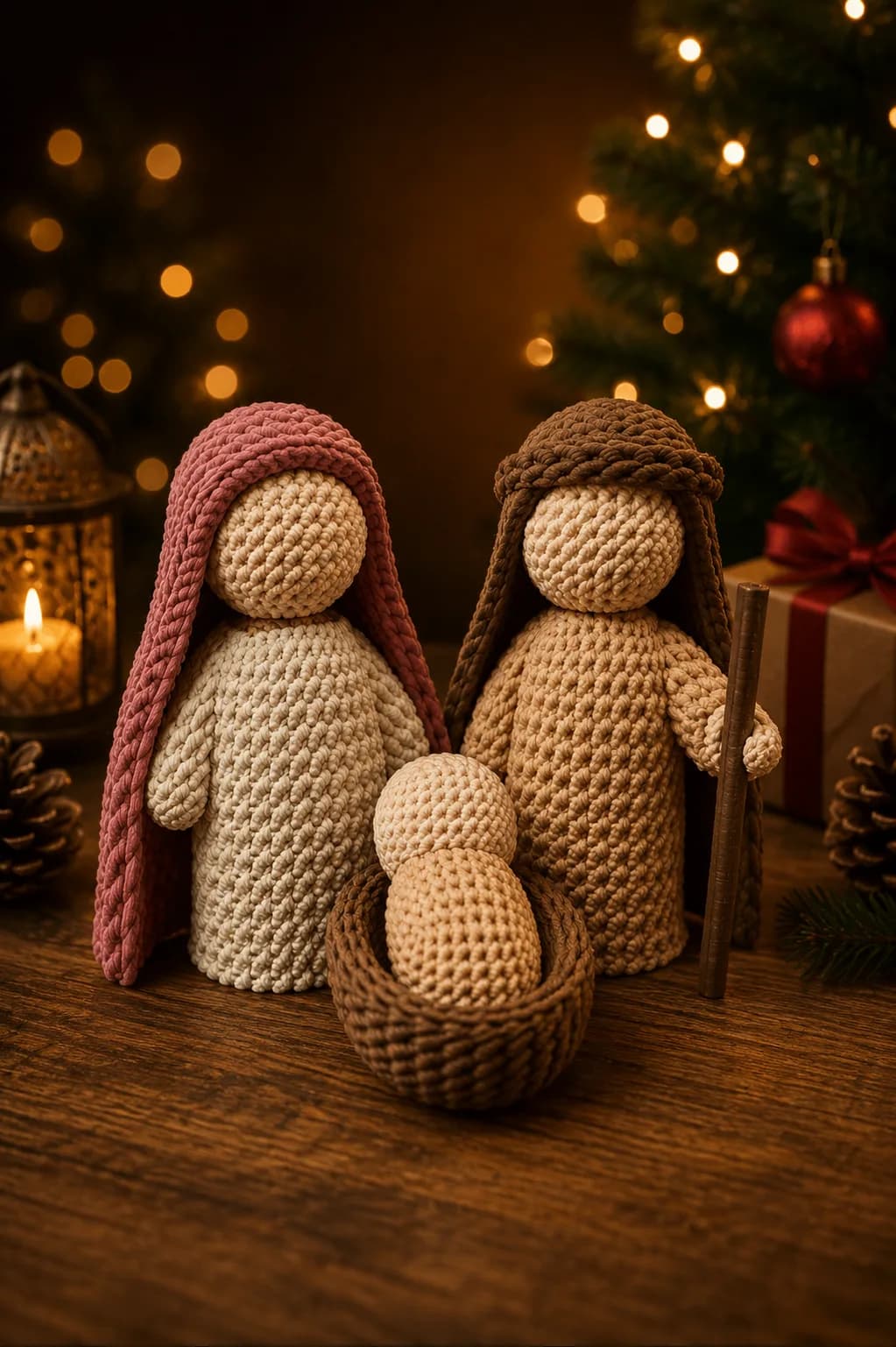 Figuras para el belén crochet